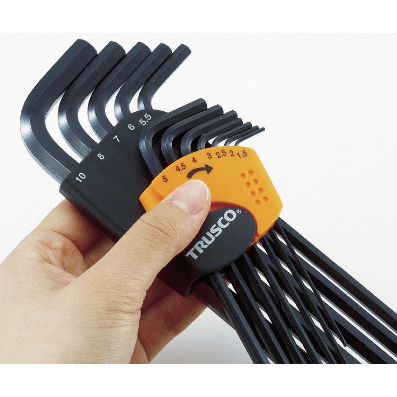 TRUSCO TRR-120 Hex Key Wrench Standard Type 0.5 inches (12.0