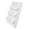 SPARES2GO Air Conditioning External Vent Kit Compatible with Midea 4"