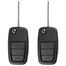 2x Keyless Option Remote 4btn Uncut Key Fob For Pontiac (OUC6000083)