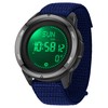 BIEWO Men's Military Sports Watch Digital 5ATM Waterproof Fitness Watch