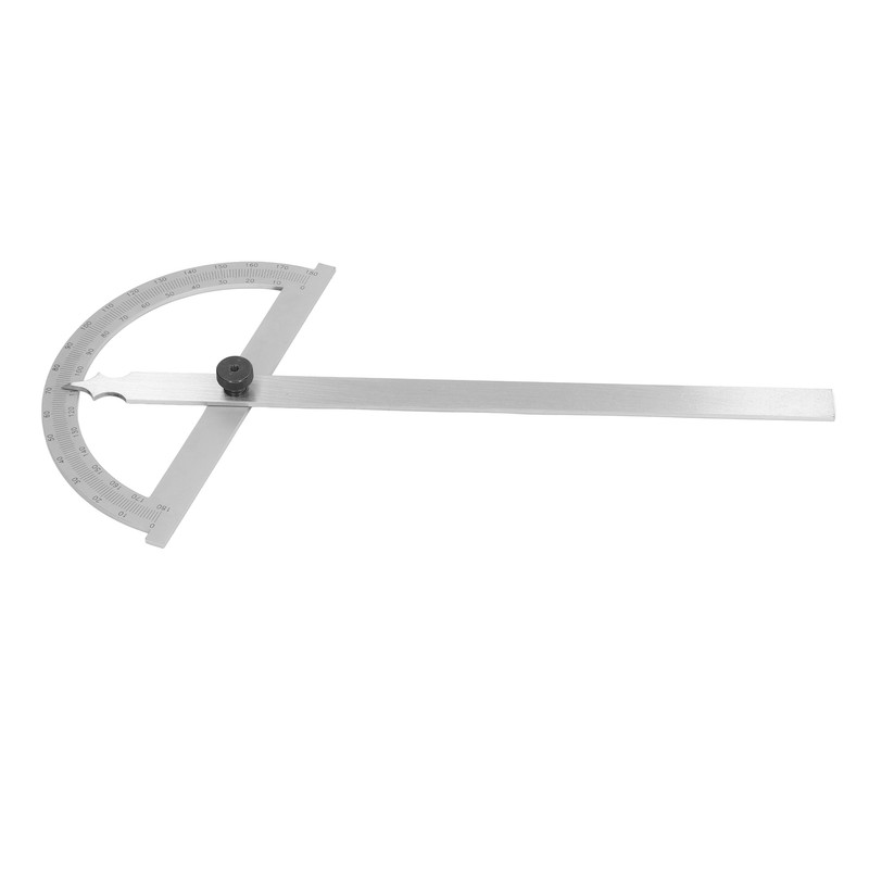 Angle Finder Carbon Steel Fastened Protractor with Scale Multifunctional Round