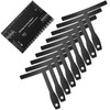 Mudder 10 Pieces Guitar Luthier Tools Include 9 Understring Guitar