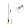 HARFINGTON Diamond Chainsaw File 3/16"(4.8mm) 80 Grits High Hardness Round