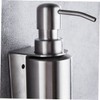 KONTONTY Stainless Steel Wall Mount Soap Dispenser Bathroom Sub Bottle