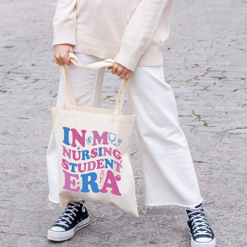 Nurse Gift In My Nursing Student Era Tote Bag Nursing