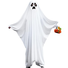 Mprocen Halloween Cosplay, Cute Ghost Cape, For Children, Dracula Ghost, Dress, For Disguising, Cultural Festivals, Club Activities, Performance Outfit, Unisex, Parents, Children, Adult