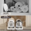 Magheo Pots and Pans Organizer Under Cabinet, 22" Deep Expandable