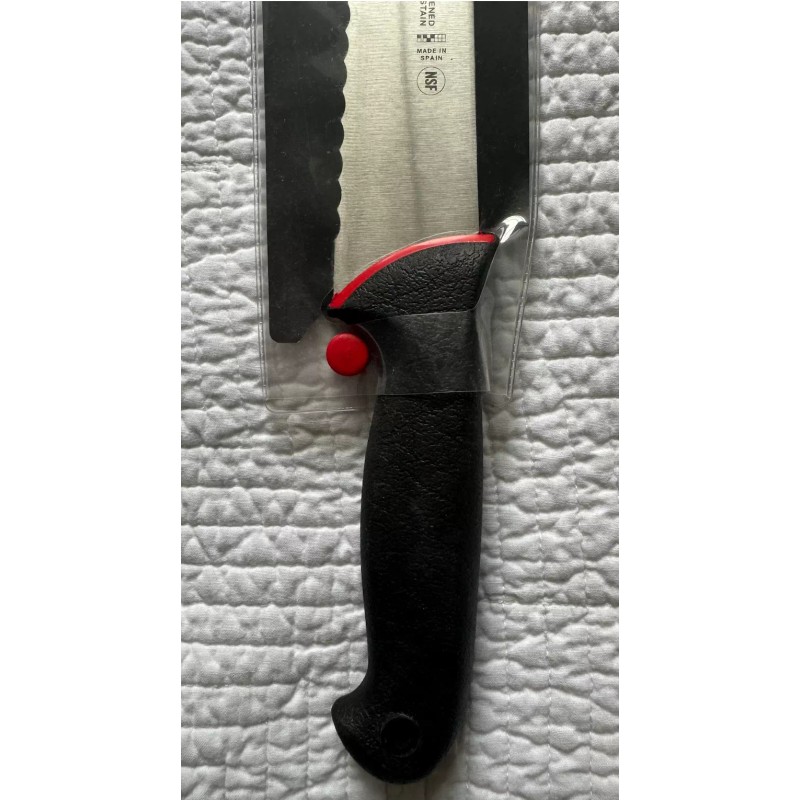 Zwilling Gourmet Stainless Steel 10" Pastry/Bread Knife Black
