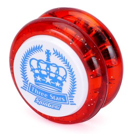 Spin Gear Supervision 3 Star Yoyo / Beginner Instruction Manual with Video Lesson QR (Red, 2023)
