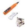 WOONEKY Mini Electric Nail Grinder 5-speed Charging Sanding Polishing Tool