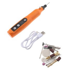 WOONEKY Mini Electric Nail Grinder 5-speed Charging Sanding Polishing Tool Set
