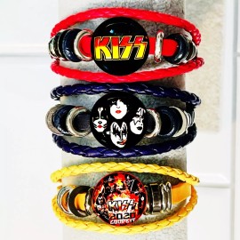 KISS DESTROYERS BRACELETS SET OF THREE COLORS
