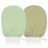 2 Stück Exfoliating Gloves, Peeling-Handschuhe, Peelinghandschuh Körper, Peeling Handschuh Körperpeeling,