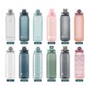 Teentumn Time Marker Water Bottle 30 oz with Push Button