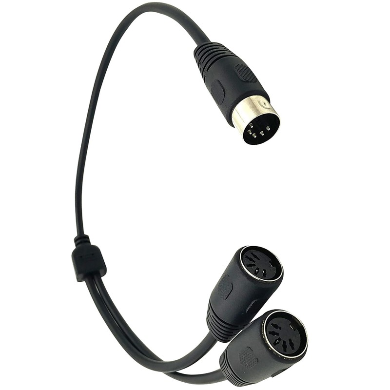 tunghey MIDI Sync Breakout Cable, DIN 5-Pin Plug 1 Male