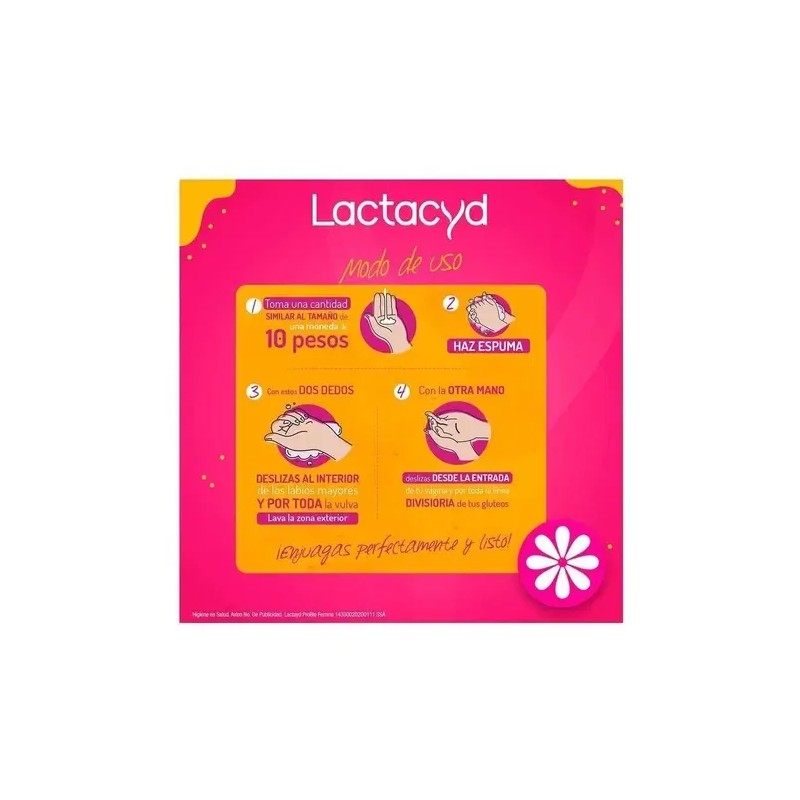 Shampoo Lactacyd Pro Bio Íntimo Con 2 Piezas Con 220