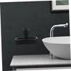IWOWHERO Suction Cup Soap Dish Holder Black Suction for Shower
