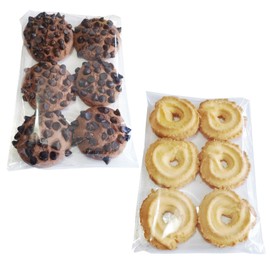 200 Pcs 4x6 Inches Clear Self - Sealing Cellophane Bags - Bakery, Treats, Gift & Craft Packaging. Resealable, Ideal for Cookie Baggies, Retail Display. Opp Plastic Bag with Easy - Seal Adhesive Strip