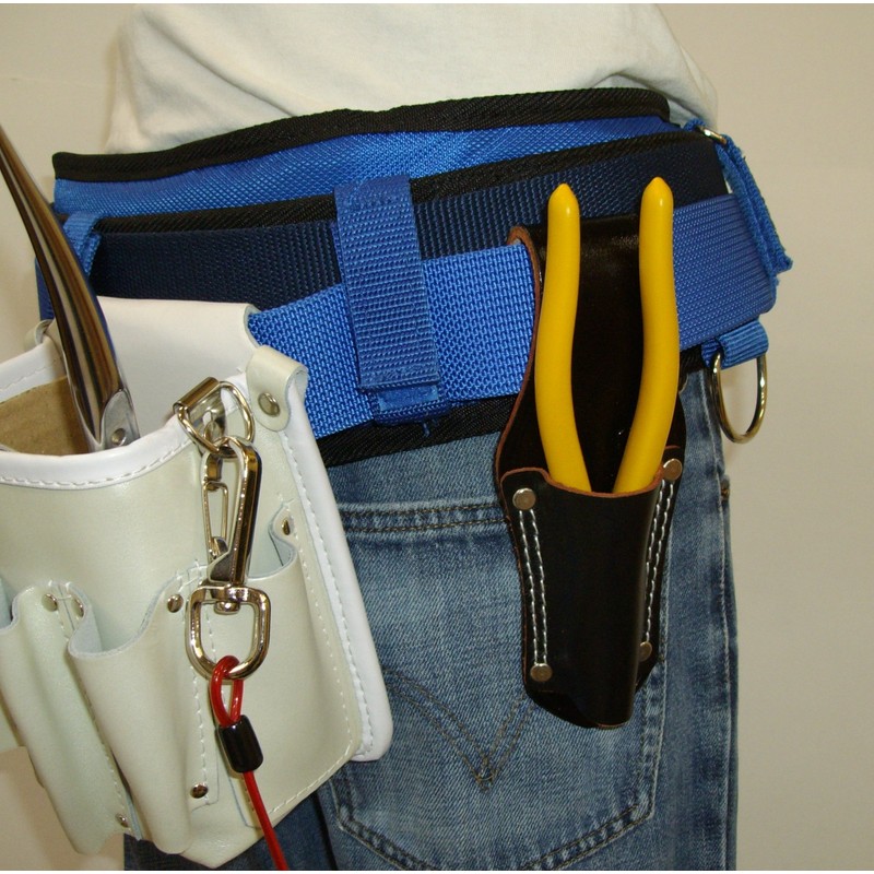 Kozuchi SP-B1 Black Floor Leather Pliers Holder for 8 Inches,