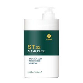 Elabore ST 3X Mask Pack - Scalp Therapy for All Scalp Types, Releases Stress, Softens Exfoliation, Cleans Hair Follicles, Strengthens Roots 8.11 fl.oz/ 240ml, 33.8 fl.oz/ 1000ml (1000ml / 33.8fl.oz)