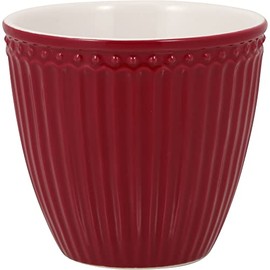 GreenGate Latte Cup Alice Claret Red