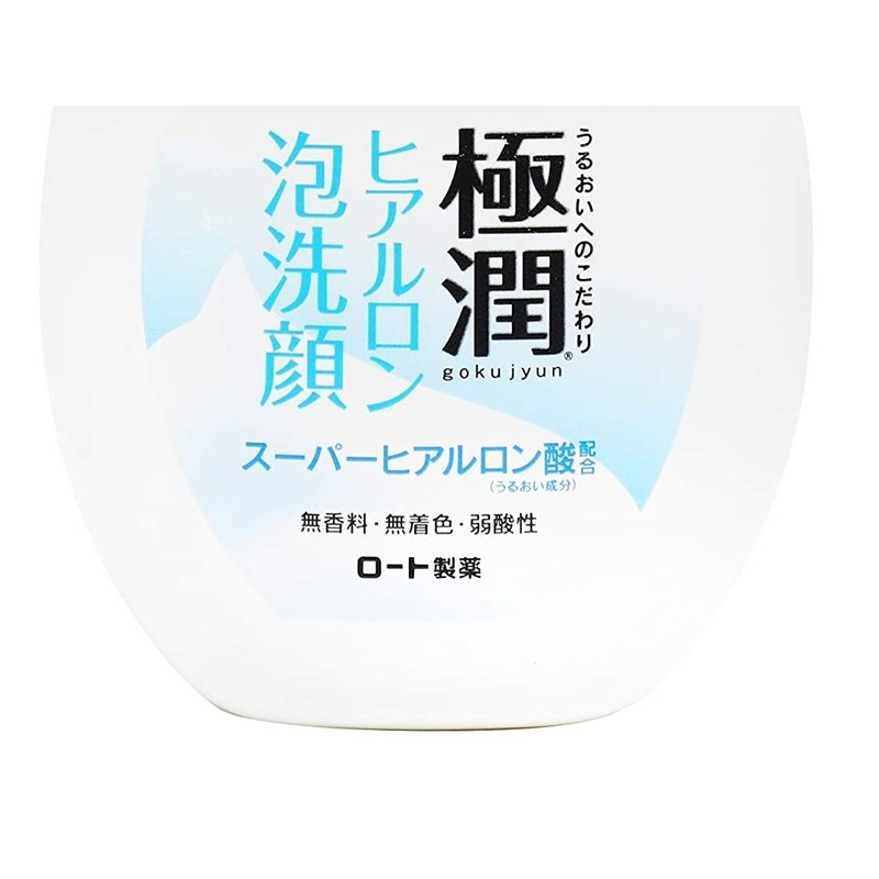 Hada Labo Roto Gokujin Hyaluronic Acid Cleansing Foam 160ml /