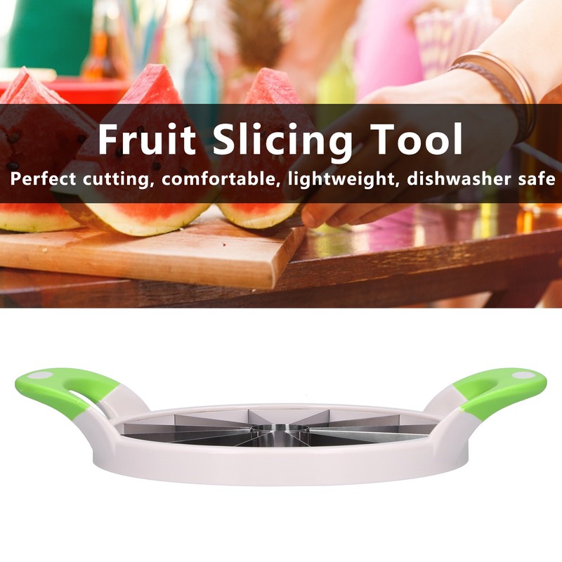 Watermelon Cutter Manual Stainless Steel Fruit Slicing Tool for Home