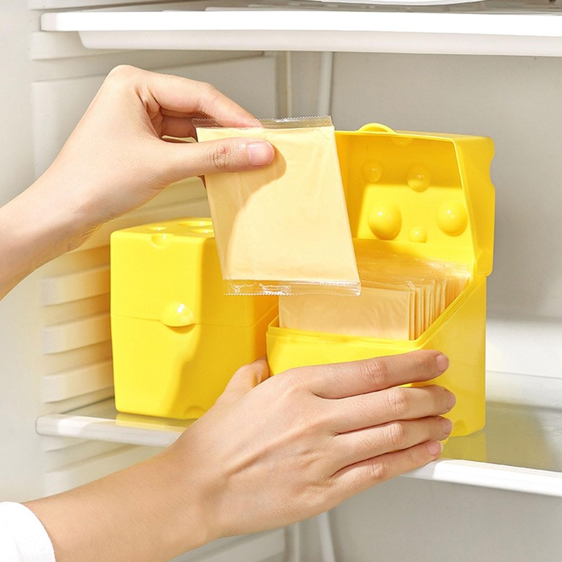 Storage Container for Cheese Slices, 10.5 x 10 x 8