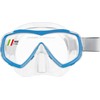 Cressi Estrella Jr - Mask for Diving and Snorkelling, Transparent/Blue,