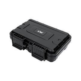 Hard Shell Memory Card Case with 32 PCS Clear Plastic Memory Card Holder for 14 CFexpress Type A & 18 SD Cards, Water-Resistant Shockproof CFA Holder with Label Sticker, SD Card Case Storage Box