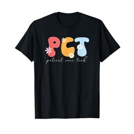 Funny Patient Care Tech Groovy PCT Patient Care Technician T-Shirt