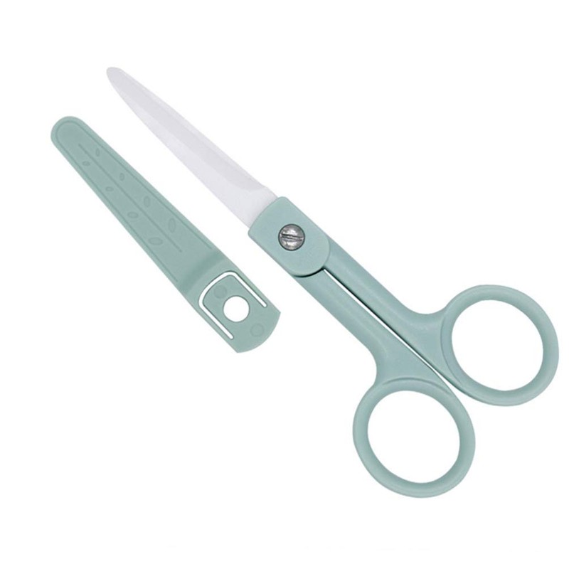 BESTONZON Kitchen Scissors Ceramic Scissors K¨¹che Food Scissors Healthy Eating