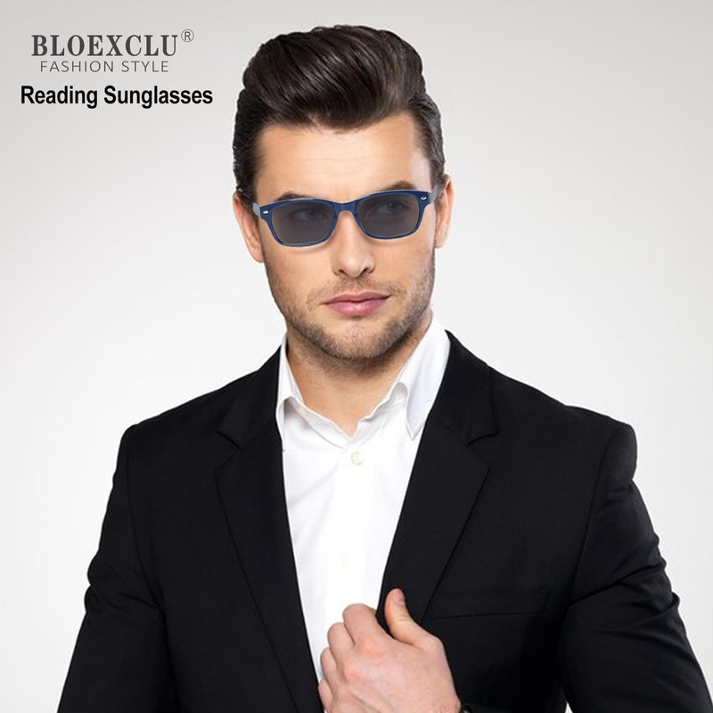 BLOEXCLU 6 Pack Reading Glasses for Women Men Blue Light