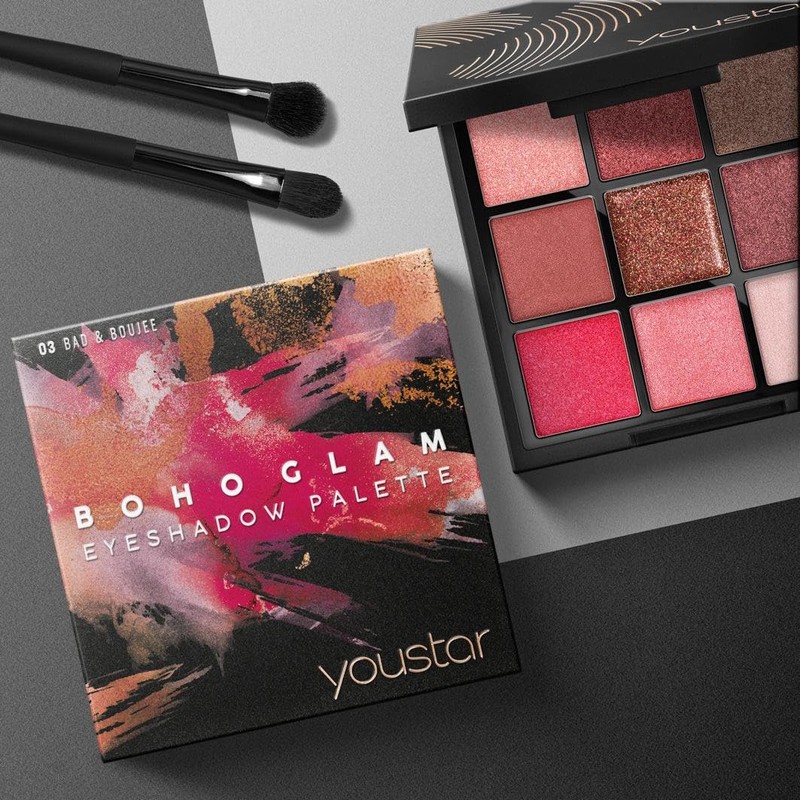 youstar Boho Glam Eyeshadow Palette 03 Bath & Boujee