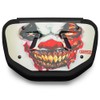 Battle Sports Krazy KLOWN Chrome Football Back Plate - Adult