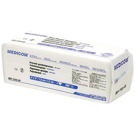 Non-woven Gauze, 4 folds, 3.0 x 3.0 inches (7.5 x 7.5 cm), Pack of 200