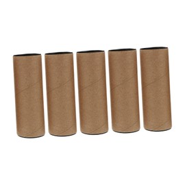 HONMEET 5pcs Poster Bucket Cardboard Tube Oil Painting Tube Craft Paper Tube Poster Tube Shot Tube Umbrella Wrapping Paper Tube Sketch Paper Tube Paper Storage Tube Multipurpose Paper Tube Round Paper