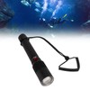 Professional Diving Flashlight with Magnetic Key Switch 3 Modes Super