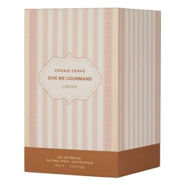 Cookie Crave Gourmand Collection Eau de Parfum 75ml Spray by Lattafa – Sweet, Indulgent Fragrance with Vanilla, Caramel & Dessert-Inspired Notes