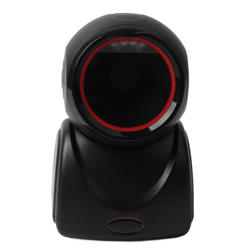 QR Barcode Scanner Omnidirectional Hands Free Automatic Sensing Barcode Scanner