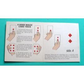 LARIDO VINTAGE 1982 BLACKSTONE MAGIC TRICKS DUNKIN' DONUTS FAST FOOD PREMIUM UNUSED #2