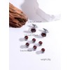 Gentlemen's Cufflink for Men with 8 pcs Shirt Studs Set,