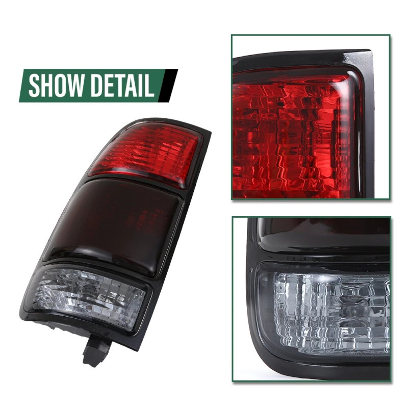 G-PLUS Fit For 00-06 Toyota Tundra Smoke Tail Lights Brake