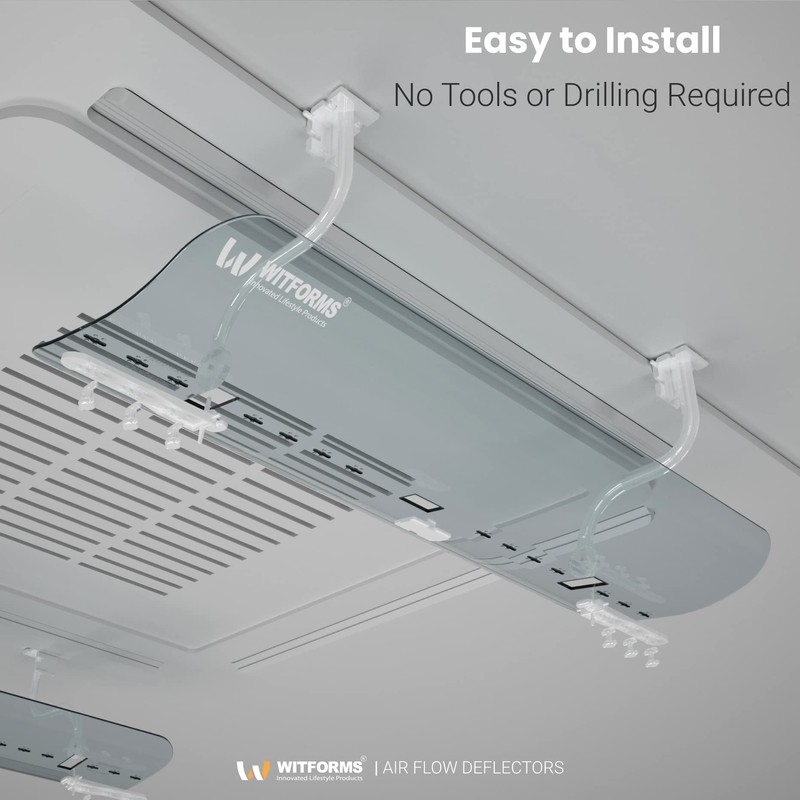 WITFORMS/CASSETTE - Adjustable AC air deflector suitable for cassette air