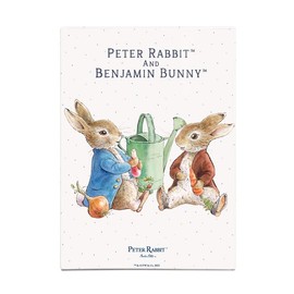 Fridge Magnet (65 x 90 mm) - Beatrix Potter - Peter Rabbit and Benjamin Bunny eating
