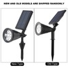 Outdoor Solar Powered Lawn Light 4LED Garden Yard Pathway Spotlight