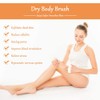 URAQT Dry Brush, Back Brush, Massage Brush, Body Dry Brush