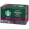 Starbucks, French Roast K cup 10 Count