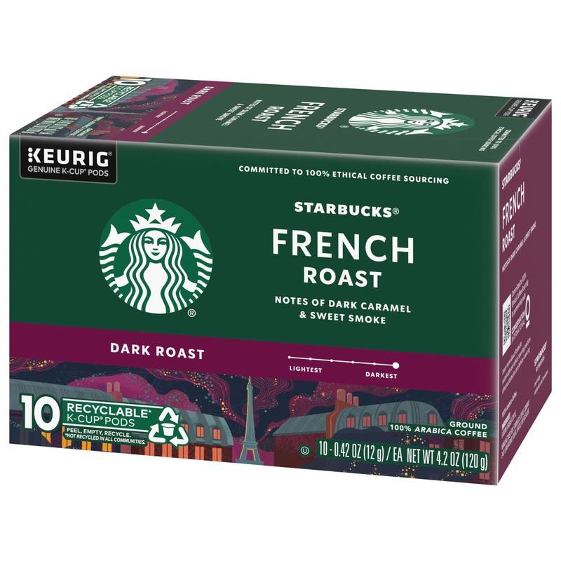 Starbucks, French Roast K cup 10 Count
