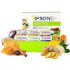 Tipson Organic Matcha Variety Sampler - 6 Flavors (60 Tea